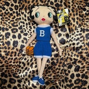 Vintage 1999 Betty Boop Doll- Basketball Betty